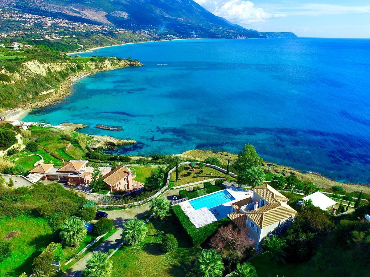 Villa Thalassa Kefaloniaprivatevillas Трапезаки Экстерьер фото