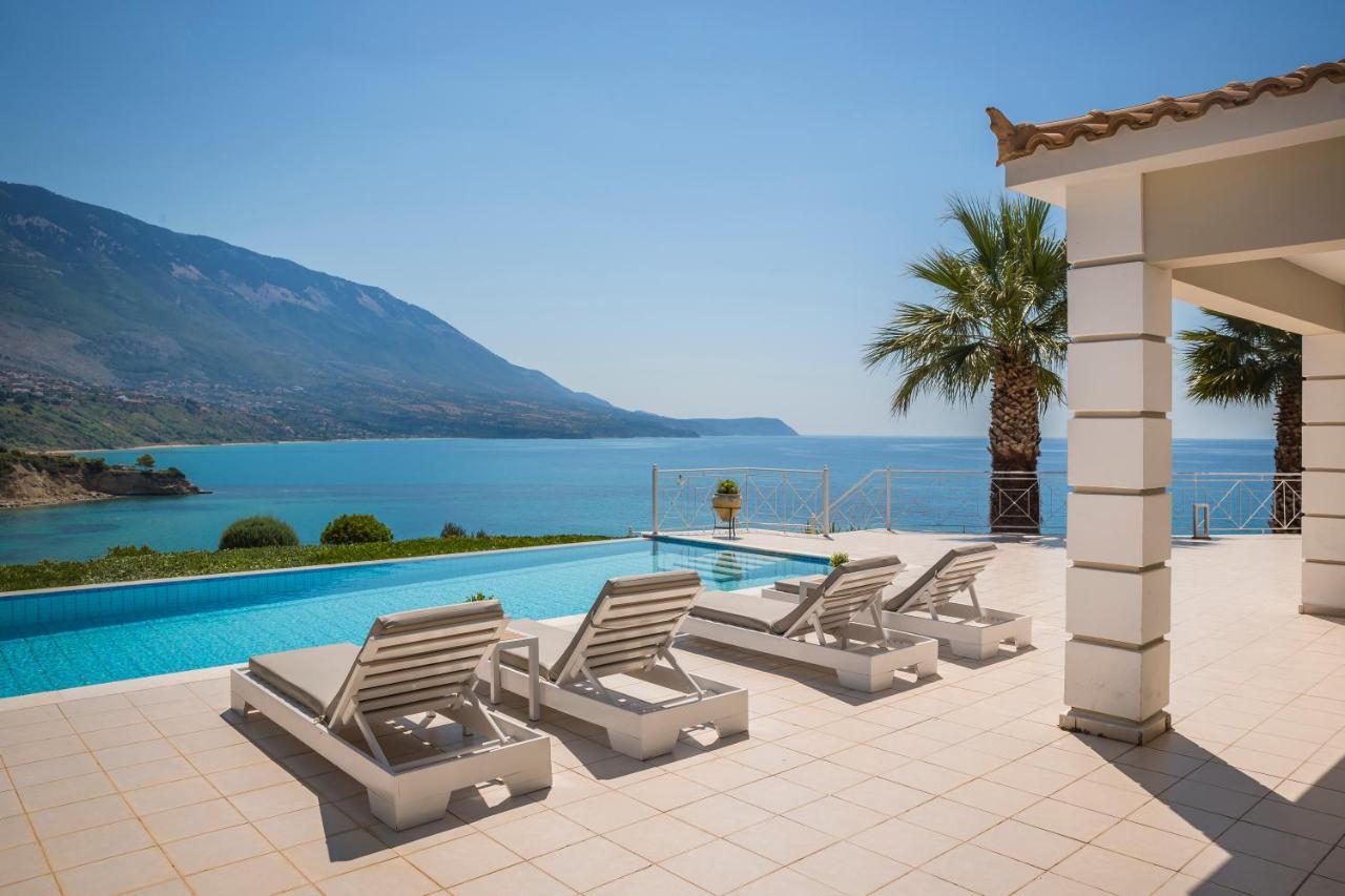 Villa Thalassa Kefaloniaprivatevillas Трапезаки Экстерьер фото