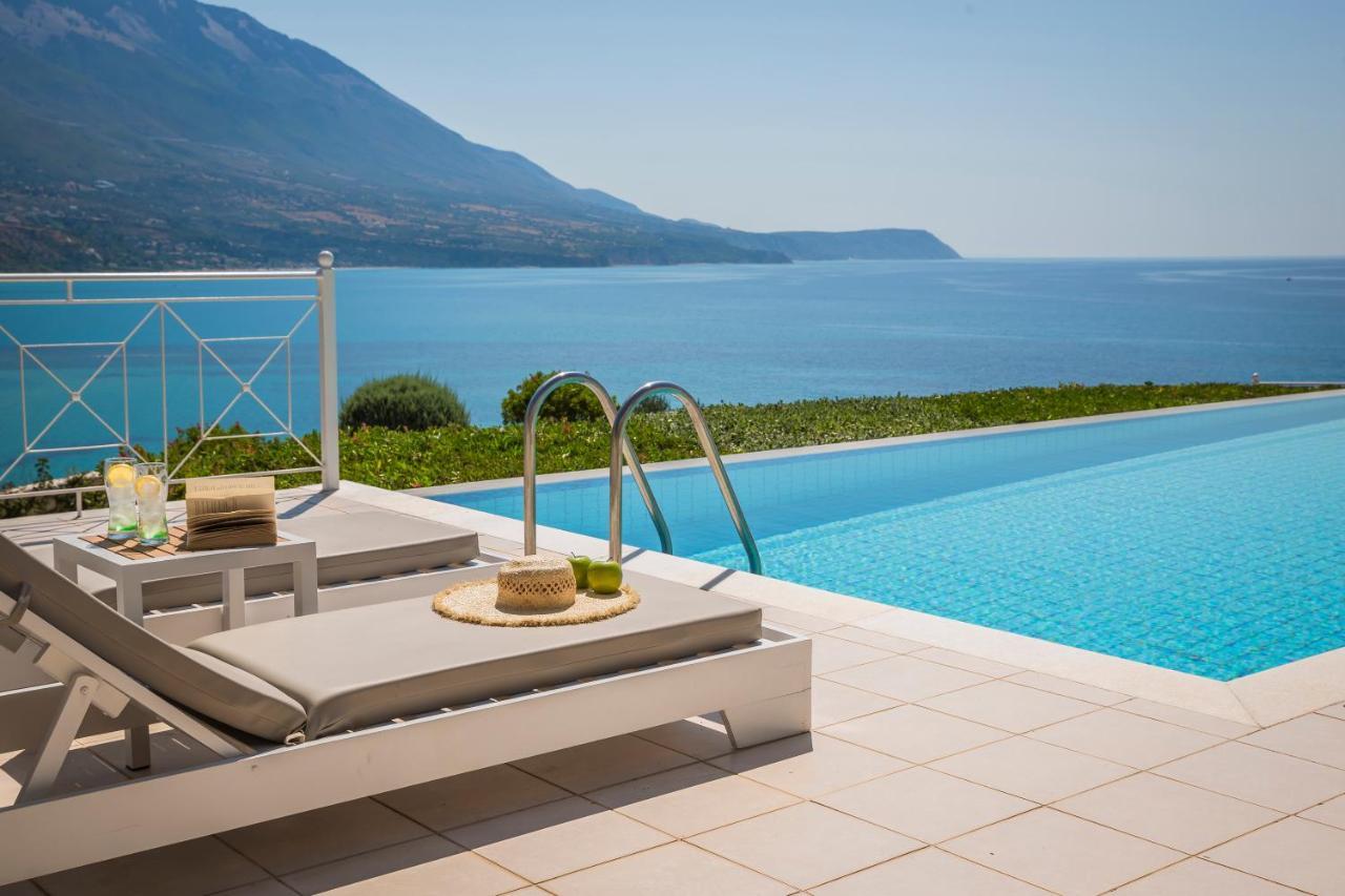 Villa Thalassa Kefaloniaprivatevillas Трапезаки Экстерьер фото