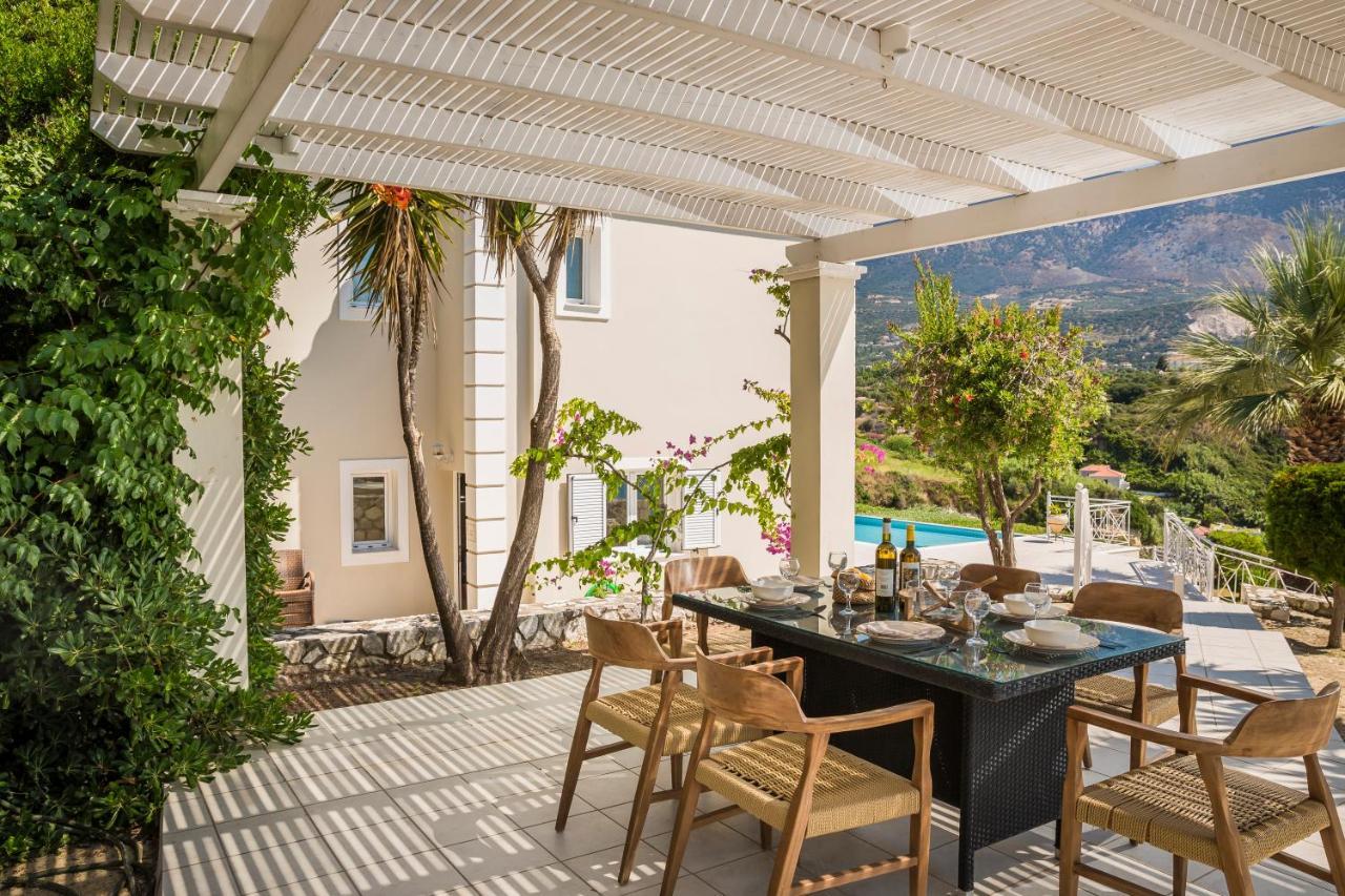 Villa Thalassa Kefaloniaprivatevillas Трапезаки Экстерьер фото