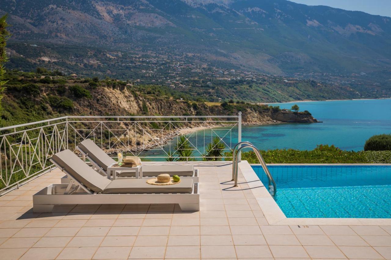 Villa Thalassa Kefaloniaprivatevillas Трапезаки Экстерьер фото